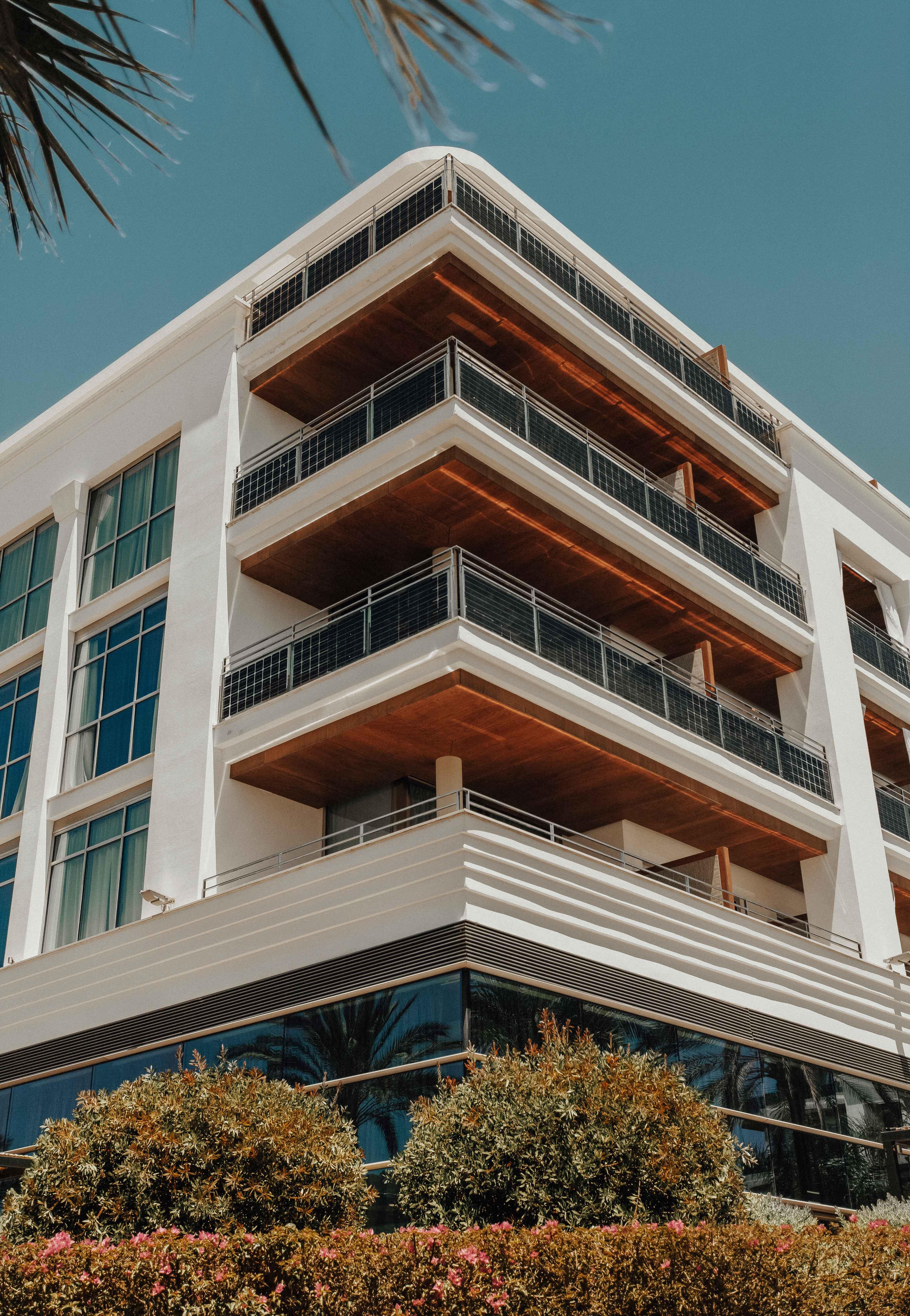 Aguas de Ibiza Grand Luxe Hotel Santa Eulalia del Río Exterior foto The building's facade