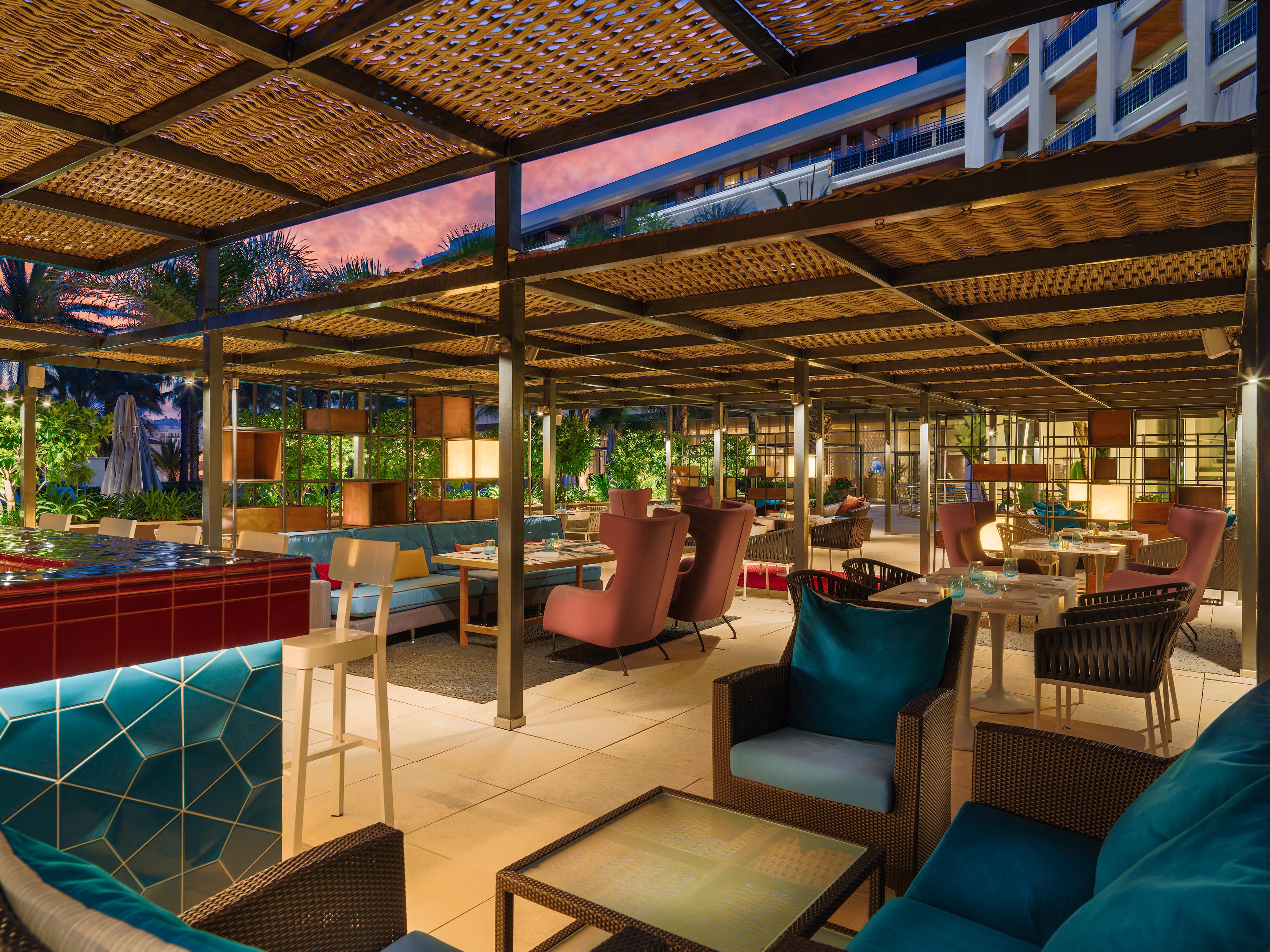 Aguas de Ibiza Grand Luxe Hotel Santa Eulalia del Río Exterior foto The Terrace